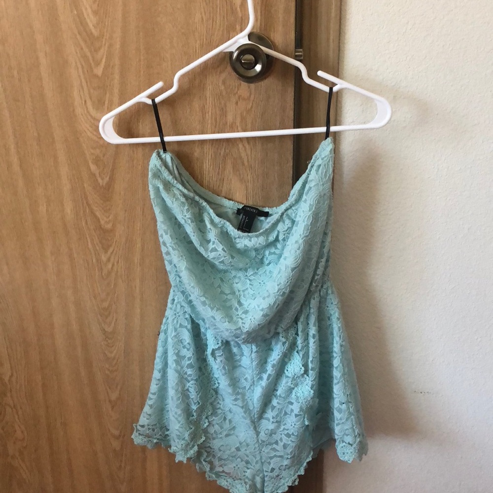 Strapless dress